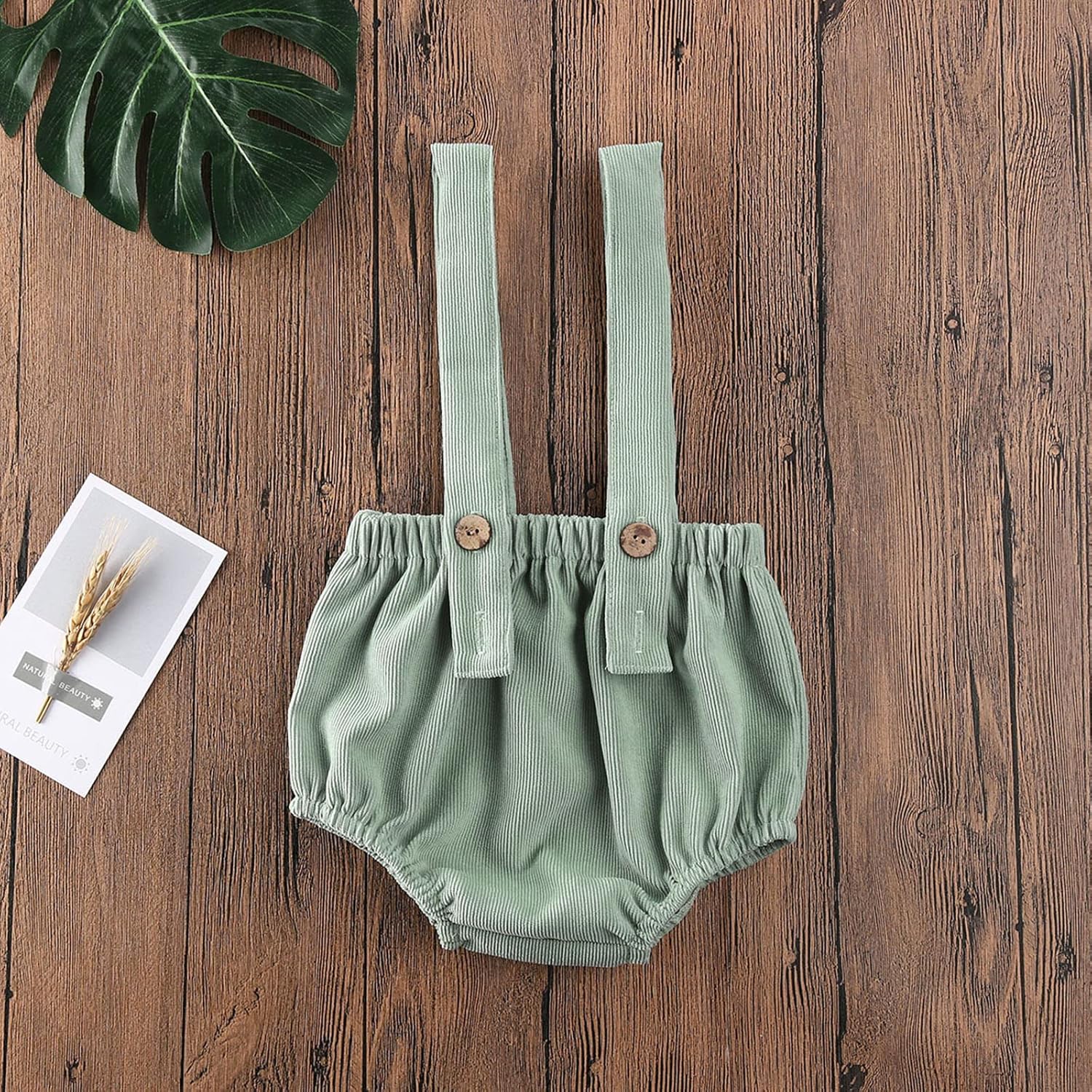 Emmababy Suspender Overalls - Knit Romper for Newborn Boys and Girls