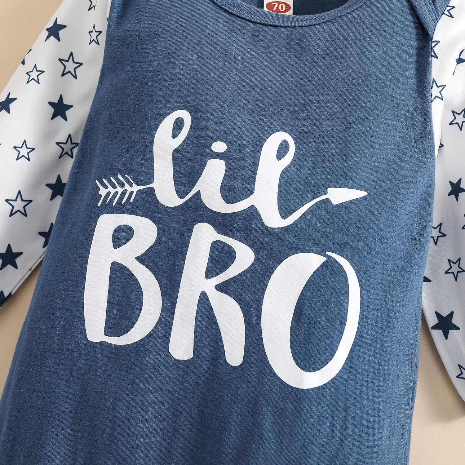 AMAWMW Newborn Baby Girl Little Sister Pajamas