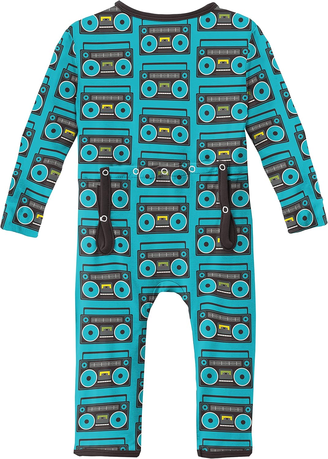KicKee Print Coverall with Zipper